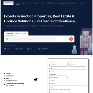 Assets Auction Loans site