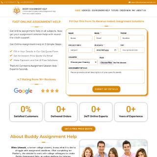 Buddy Assignment Help site