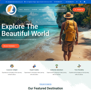 India Travel Booking site