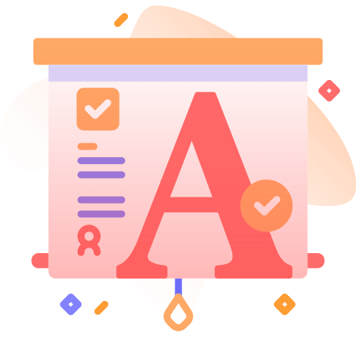 Attractive Fonts Icon