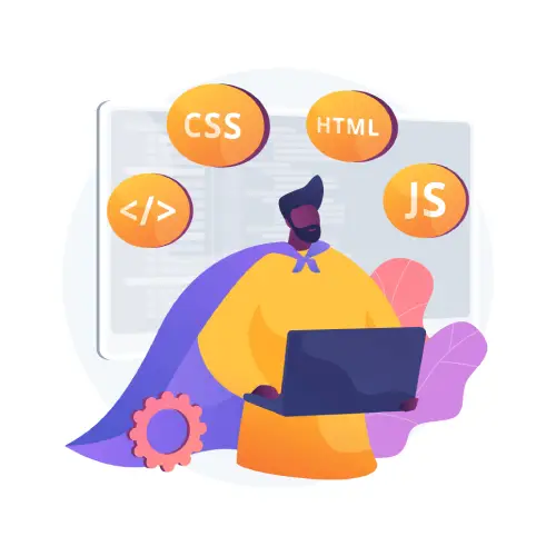Website Designing in Dwarka Using HTML, CSS, JavaScript by JSM Experts
